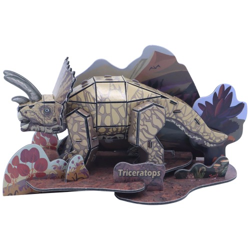 [3D 입체퍼즐, MB2021] 트리케라톱스 (Triceratops)