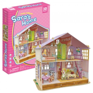[3D 입체퍼즐, P678H] 사라의 집(Dream Dollhouse-Sara&#039;s Home)