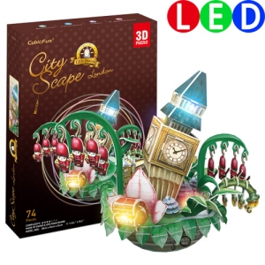 [3D 입체퍼즐, OC3211L] 시티 스케이프-런던, LED (City Scape-London)