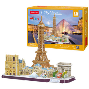 [3D 입체퍼즐, MC254h] 시티라인-파리 (City Line Paris)
