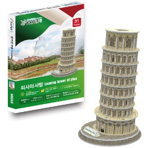 [3D 입체퍼즐, WA203] 피사의 사탑 (Leaning Tower of Pisa)