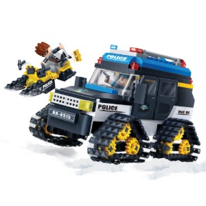 [레고호환블록, BO7007] 경찰 스노우카 (Police Snow Car)