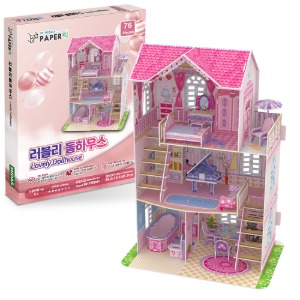 [3D 입체퍼즐, KD100] 러블리 돌하우스 (Lovely Dollhouse)