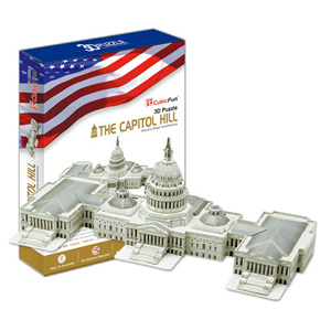 [3D 입체퍼즐, MC074H] 미국 국회의사당, 미국 (Capitol, U.S.A.)